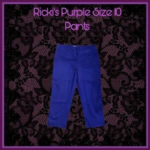 Ricki's Deep Purple Women's Pants